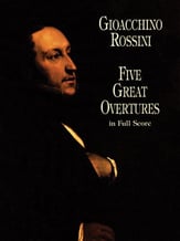 Five Great Overtures Orchestra Scores/Parts sheet music cover